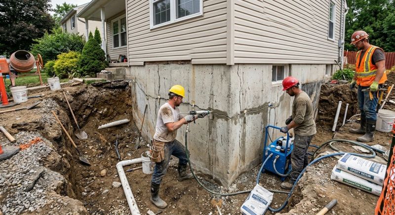 Cracked Foundation Repair in Ellenton, FL