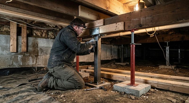 Crawlspace Structural Repair in Sarasota, FL