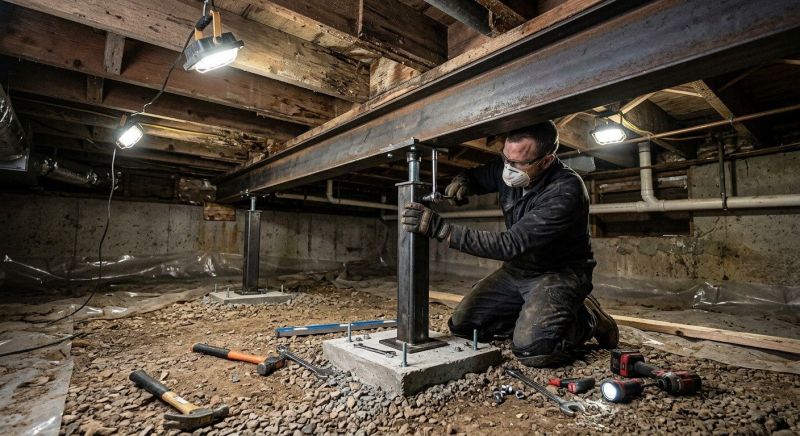 Crawlspace Structural Repair in Sarasota, FL