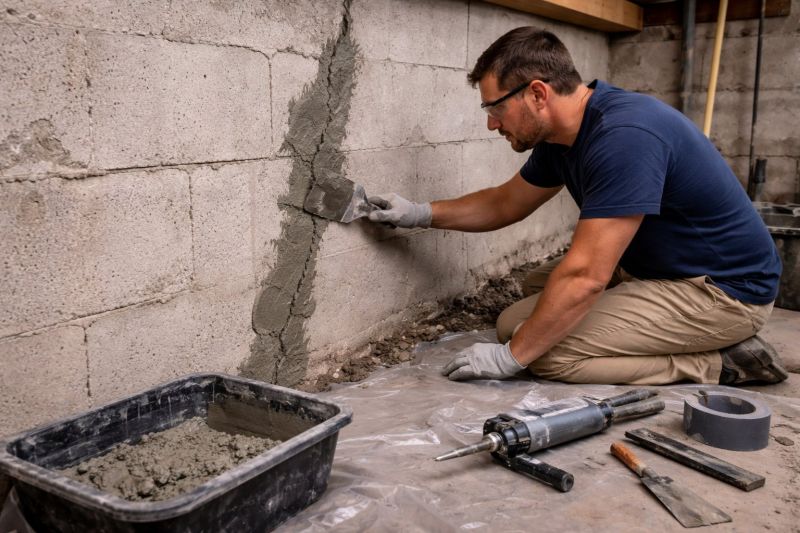 Foundation Crack Repair in Sarasota County, FL