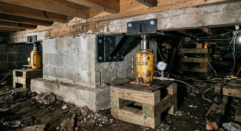 Foundation Jacking in Sarasota County, FL