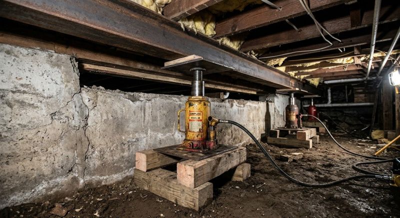 Foundation Jacking in Venice, FL