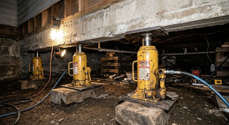 Foundation Jacking in Venice, FL