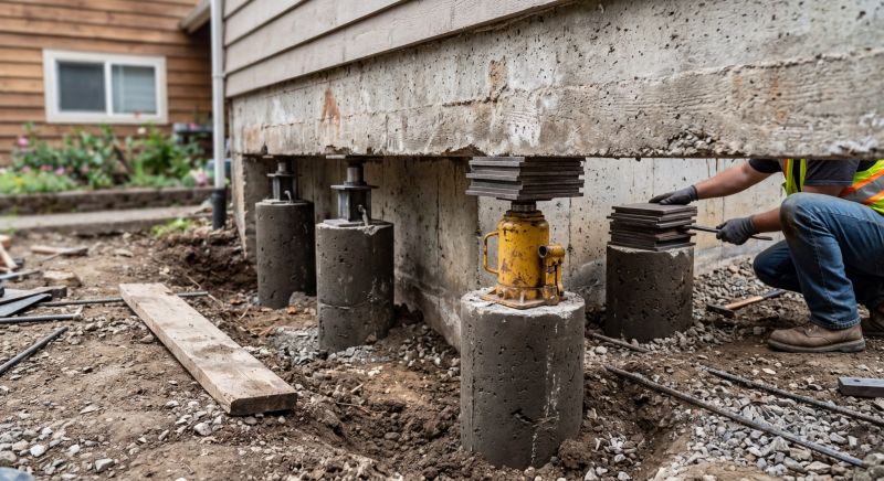 Foundation Pier Leveling in Sarasota, FL