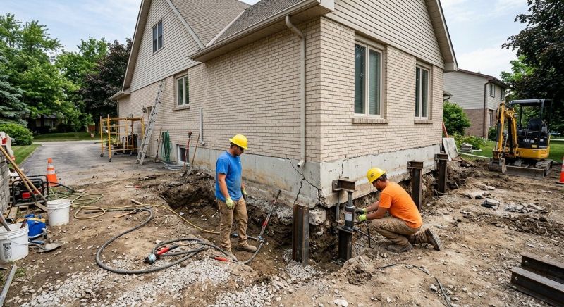 Helical Piers Installation in Sarasota, FL