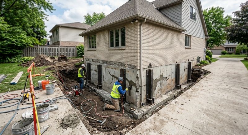 Sinking Foundation Repair in Bradenton, FL